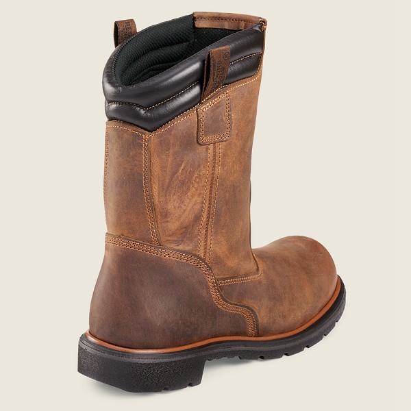 Botas de Seguridad Red Wing Hombre Marrom - Dynaforce® - 11-Inch Toe Pull-On - 671-TGCXBZ